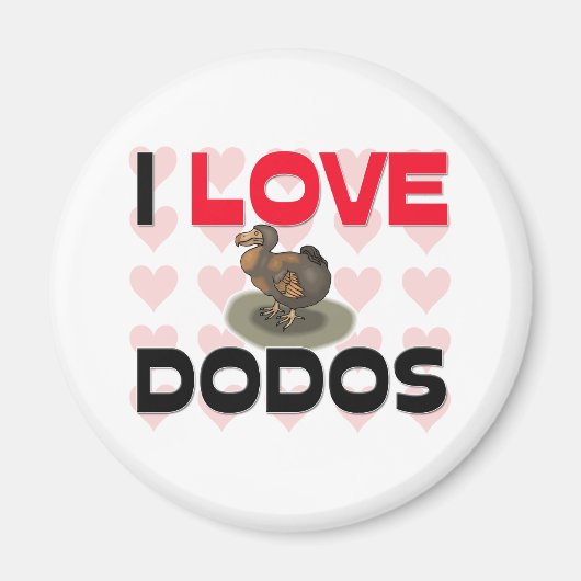 Ik hou van Dodos Magneet (Voorkant)