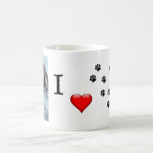 Ik hou van Dogs Coffee-Mok Koffiemok (Center)