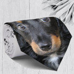 Ik hou van Dogs Dachshund Stropdas<br><div class="desc">Deze super schattige teckel stropdas is het perfecte cadeau voor een hondenliefhebber of om je liefde voor honden te shows!</div>