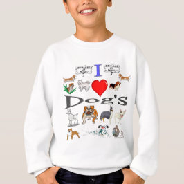 Ik hou van Dog's T-shirt