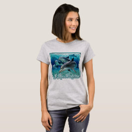 Ik hou van dolfijnen t-shirt