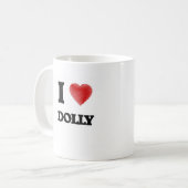 Ik hou van Dolly Koffiemok (Voorkant links)