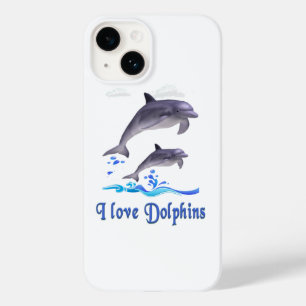 Ik hou van Dolphins Case-Mate iPhone 14 Hoesje
