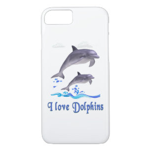 Ik hou van Dolphins iPhone 8/7 Hoesje
