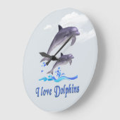 Ik hou van Dolphins Grote Klok (Hoek)