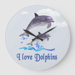 Ik hou van Dolphins klok