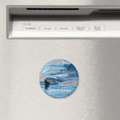 Ik hou van Dolphins Magnet (Insitu (Vaatwasser))