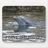 Ik hou van DOLPHINS! Muismat (Voorkant)