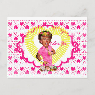 ik hou van donald trump briefkaart