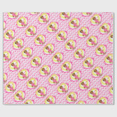 ik hou van donald trump cadeaupapier (Vlak)