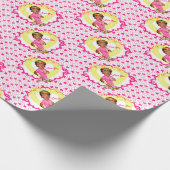 ik hou van donald trump cadeaupapier (Hoek)