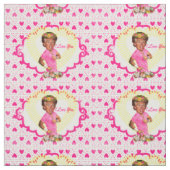 ik hou van donald trump fabric stof (Swatch)
