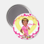ik hou van donald trump magneet (Voorkant / Achterkant)