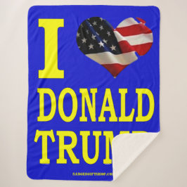 IK HOU VAN DONALD TRUMP SHERPA DEKEN