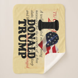 IK HOU VAN DONALD TRUMP SHERPA DEKEN