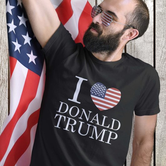 Ik hou van Donald Trump T-shirt