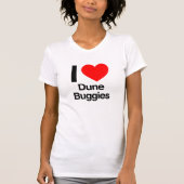 ik hou van donkere bugies t-shirt (Voorkant)