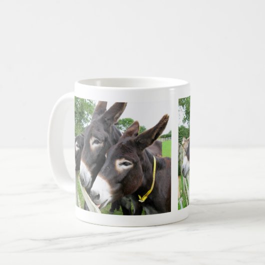 Ik hou van Donkeys! Koffiemok (Voorkant links)