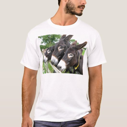 Ik hou van Donkeys! T-shirt (Voorkant)