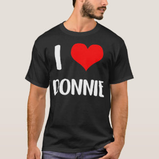 Ik hou van DONNIE valentijn, sorry dames. T-shirt