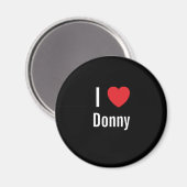 Ik hou van Donny Magneet (Voorkant / Achterkant)