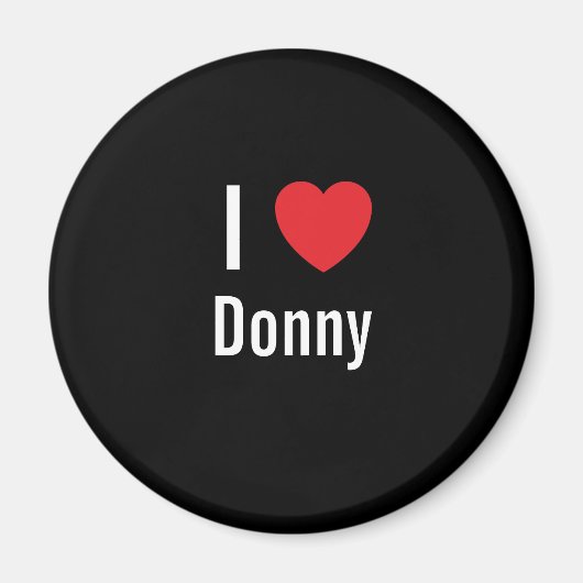 Ik hou van Donny Magneet (Voorkant)