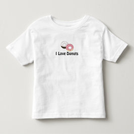 Ik hou van donuts kinder shirts