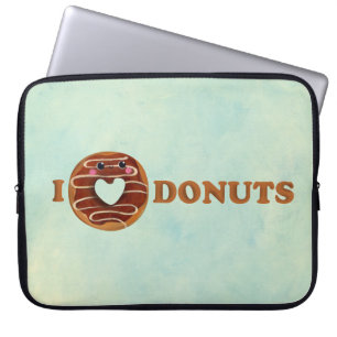 Ik hou van Donuts Laptop Sleeve