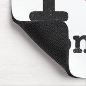 Ik hou van donuts Mousepad Muismat (Hoek)