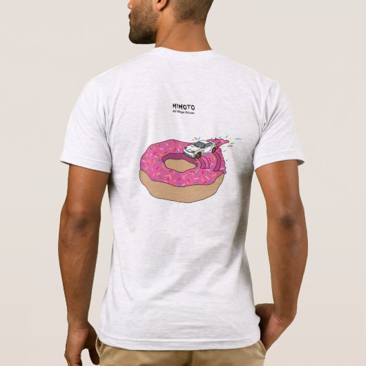 Ik hou van donuts: Rocket Bunny RX-7 T-shirt (Achterkant)
