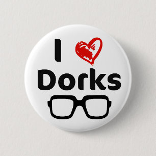 Ik hou van dorpen ronde button 5,7 cm