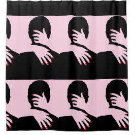 Ik hou van douchegordijn