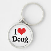 Ik hou van Doug Sleutelhanger (Voorkant)