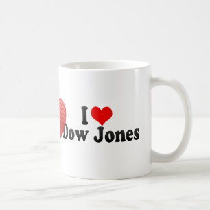 Ik hou van Dow Jones Koffiemok