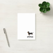 Ik hou van Doxies - Cute Black en Tan Dachshund Post-it® Notes (Kantoor)