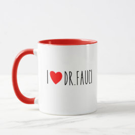 Ik hou van Dr. Fauci  | Fauci Fan| Dr. Fauci Merch Mok