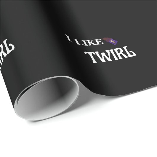 Ik hou van draai cadeaupapier (Rol Hoek)