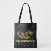 Ik hou van Dragon Boat Racing Tote Bag (Voorkant)