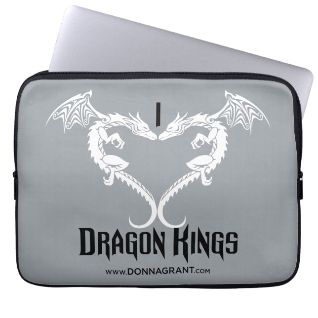 Ik hou van Dragon Kings 13-inch computer sleeve (Voorkant)