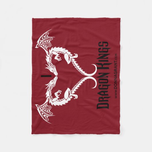 Ik hou van Dragon Kings deken (Voorkant)