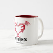 Ik hou van Dragon Kings Mok (Voorkant rechts)