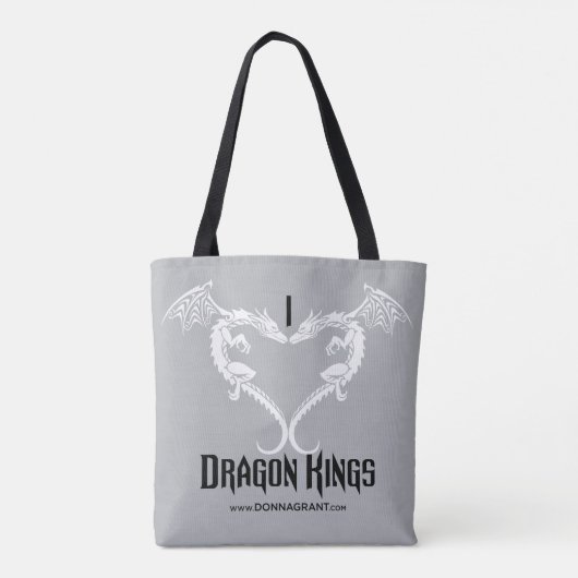 Ik hou van Dragon Kings tas (Achterkant)