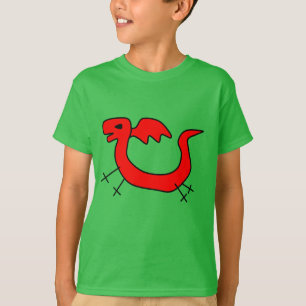 Ik hou van Dragons! T-shirt van kinderen