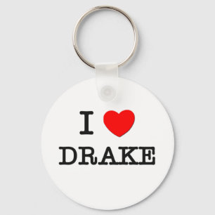 Ik hou van Drake Sleutelhanger
