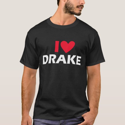 Ik hou van Drake T-shirt (Voorkant)