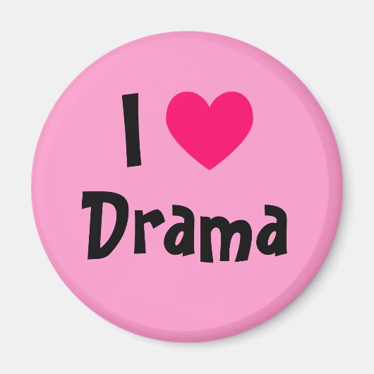 Ik hou van drama magneet (Voorkant)
