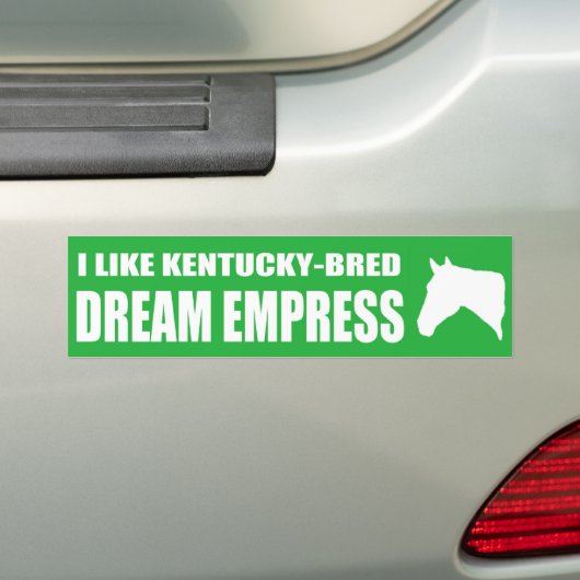 Ik hou van Dream Empress Bumpersticker (Op auto)