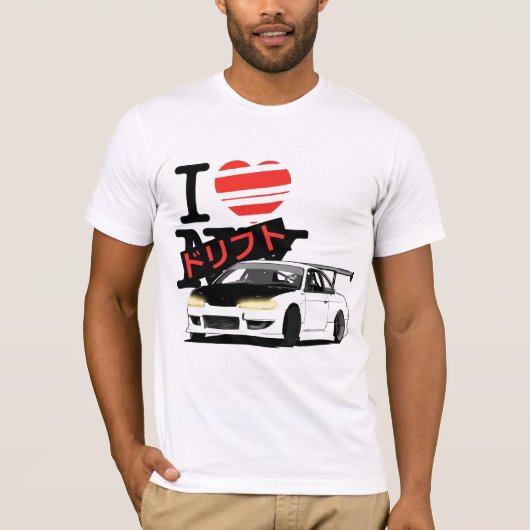 Ik hou van DRIFT T-shirt (Voorkant)