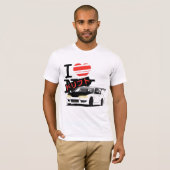 Ik hou van DRIFT T-shirt (Voorkant volledig)