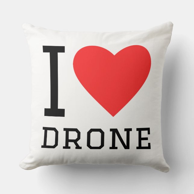Ik hou van drone kussen (Voorkant)